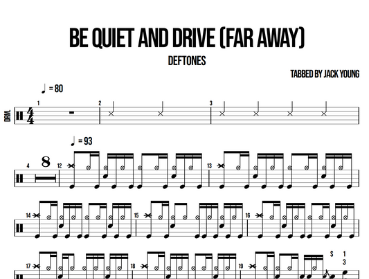 Be Quiet And Drive (Far Away) - Deftones