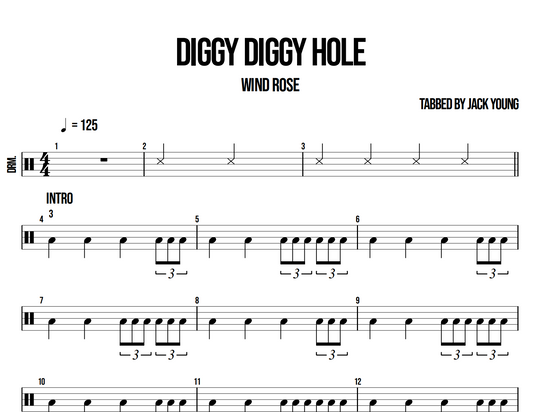 Diggy Diggy Hole - Wind Rose