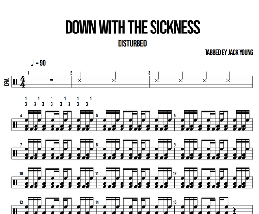 Down With The Sickness - Disturbed