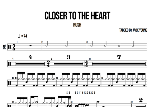 Closer To The Heart - Rush