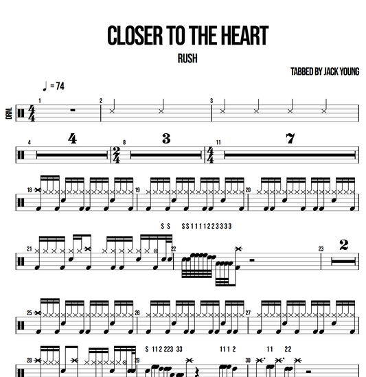 Closer To The Heart - Rush
