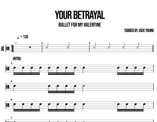 Your Betrayal - Bullet For My Valentine