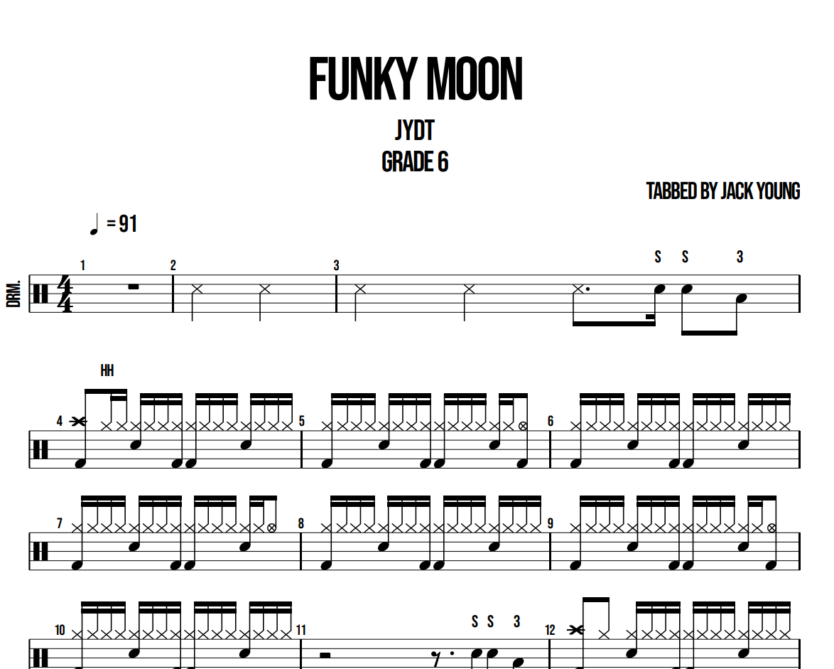 Jack Young Drums Teacher - Original Songs For Teaching