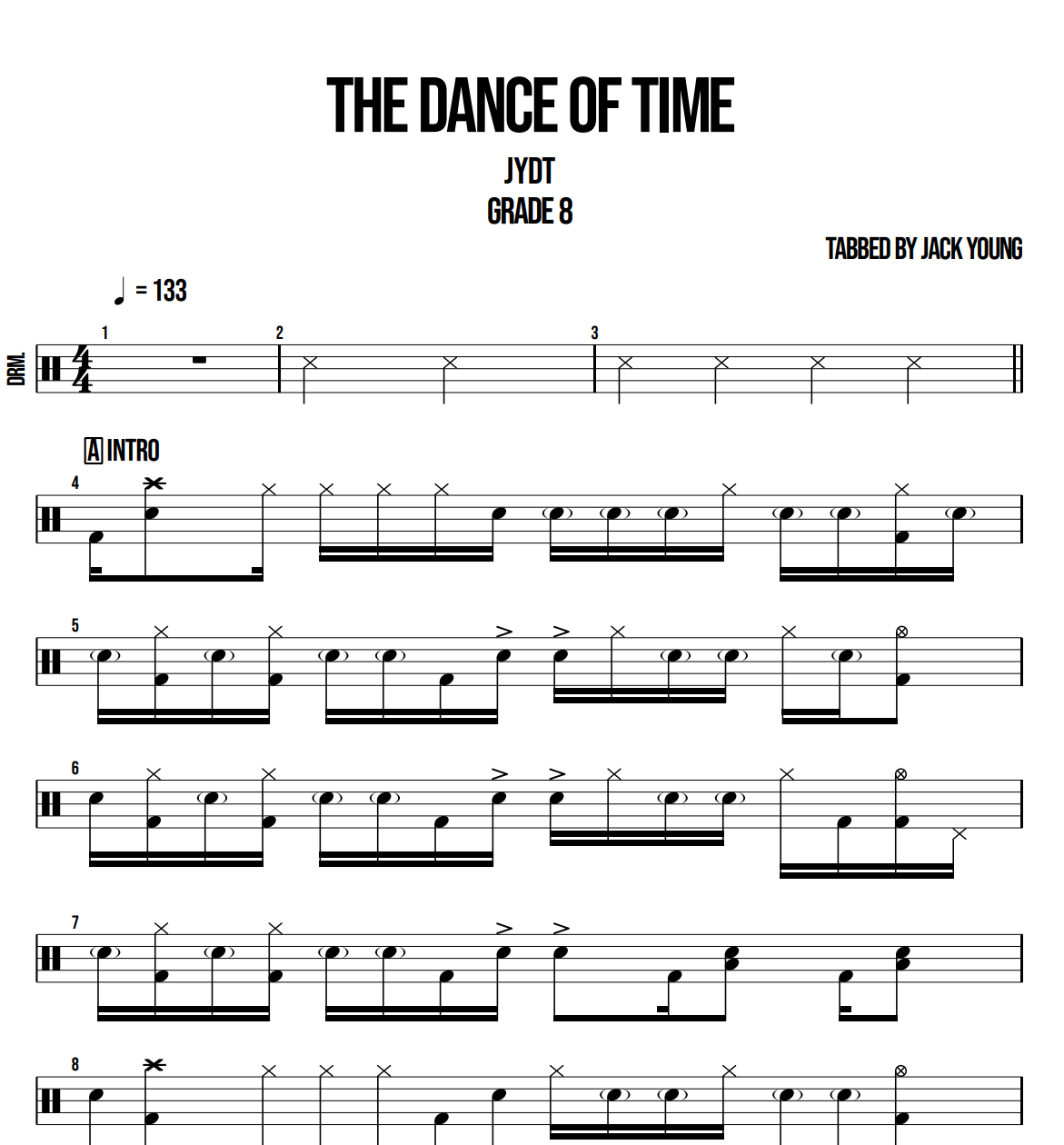 Jack Young Drums Teacher - Original Songs For Teaching