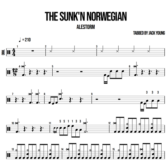 The Sunk'n Norwegian - Alestorm
