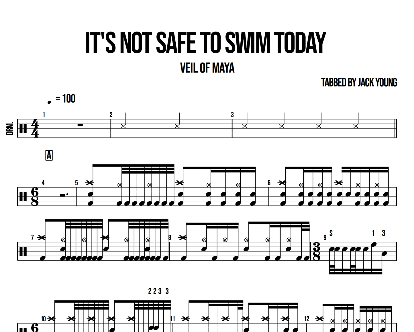 It's Not Safe To Swim Today - Veil Of Maya
