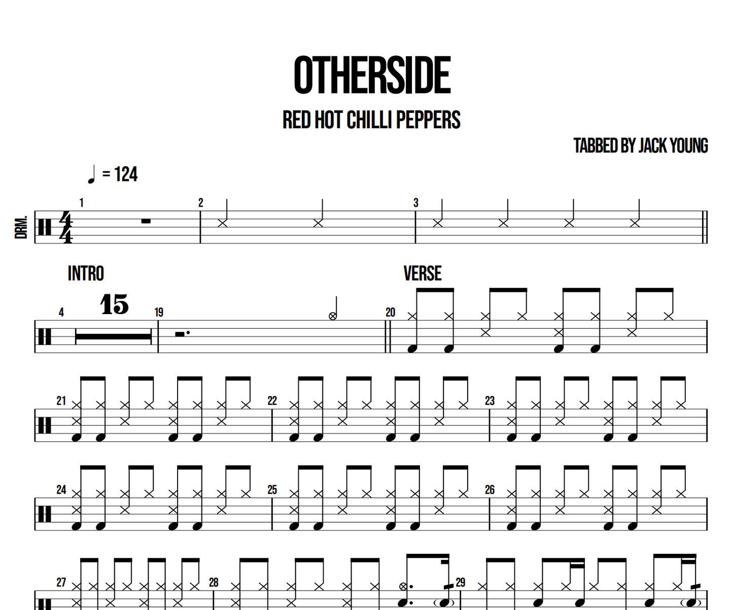 Otherside - Red Hot CHilli Peppers