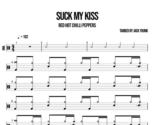 Suck My Kiss - Red Hot Chilli Peppers