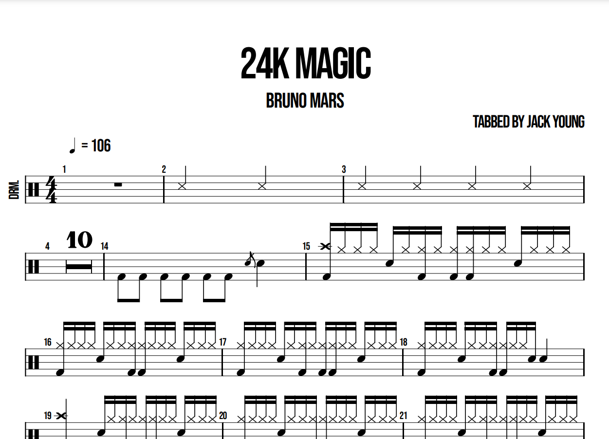 24k Magic - Bruno Mars