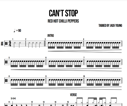 Can't Stop - Red Hot Chilli Peppers