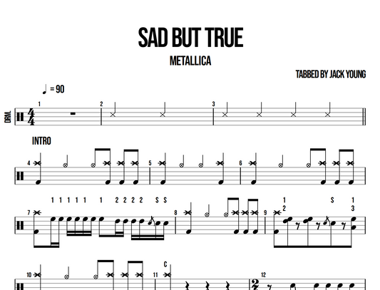Sad But True - Metallica