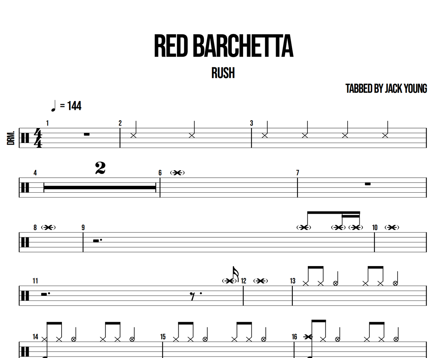 Red Barchetta - Rush