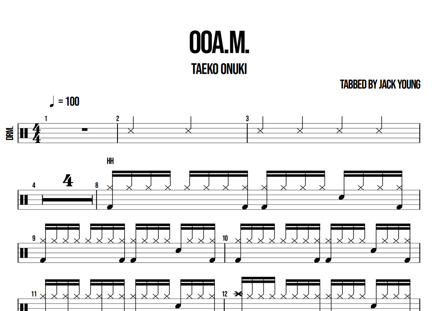 00A.M. - Taeko Onuki