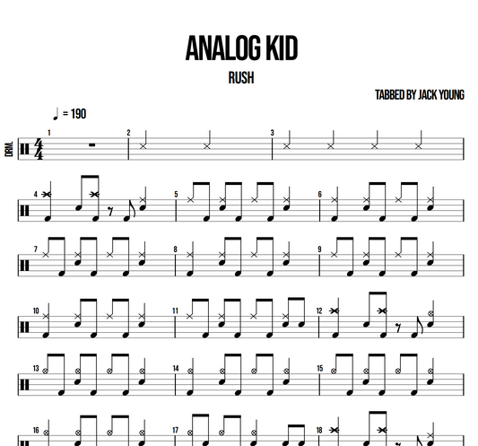Analog Kid - Rush