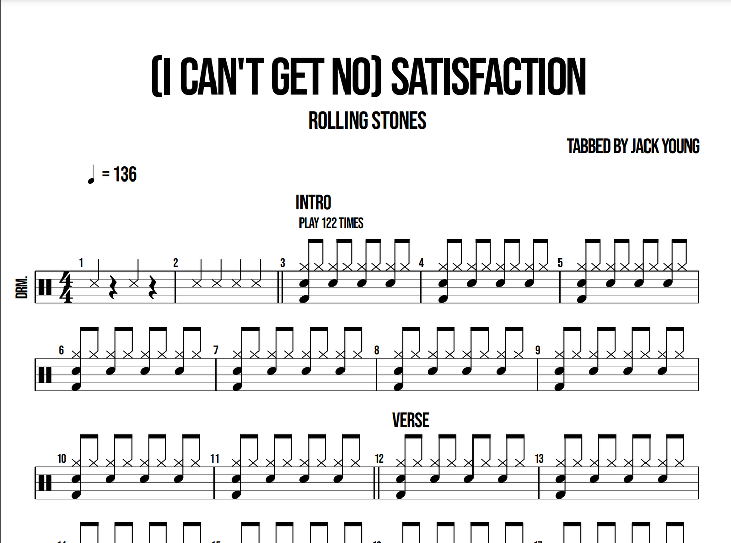 (I Can't Get No) Satisfaction - Rolling Stones