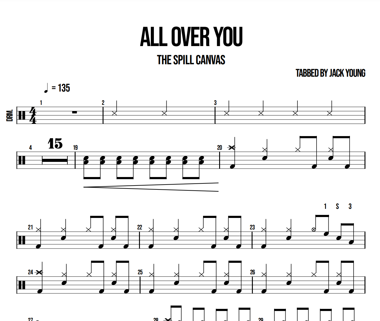 All Over You - Spill Canvas