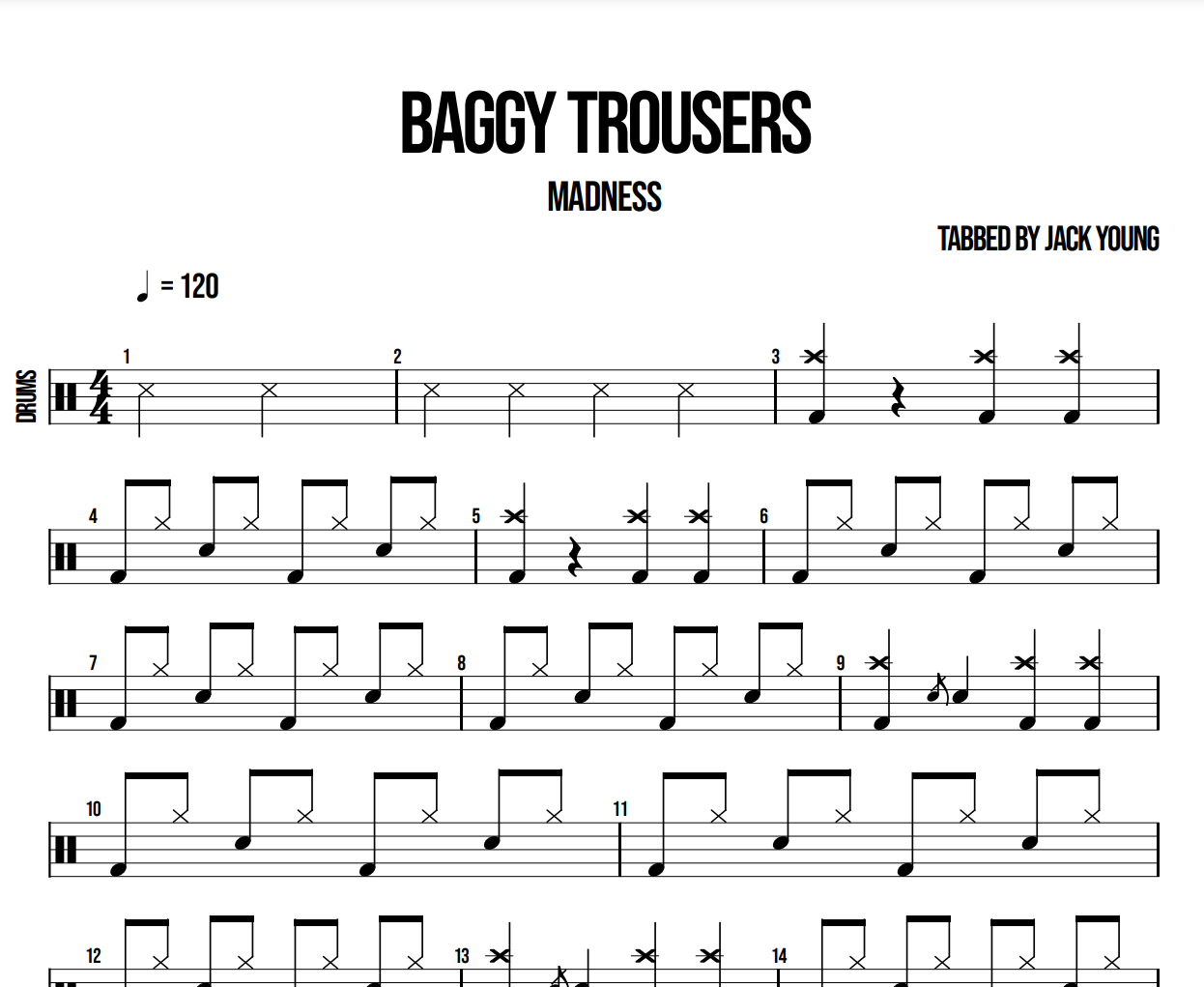 Baggy Trousers - Madness