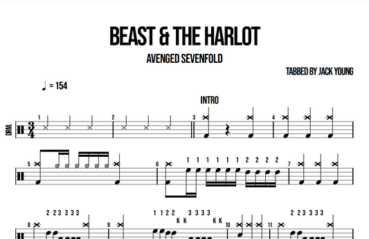 Beast & The Harlot - Avenged Sevenfold