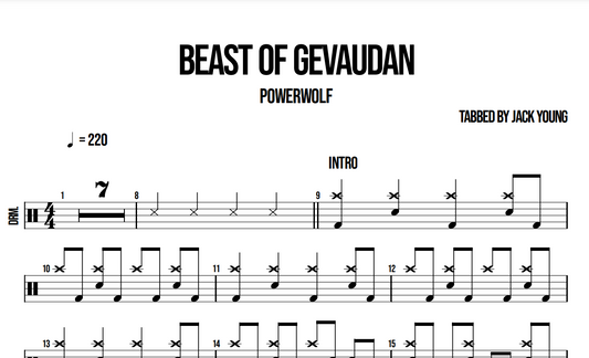 Beast Of Gevaudan - Powerwolf