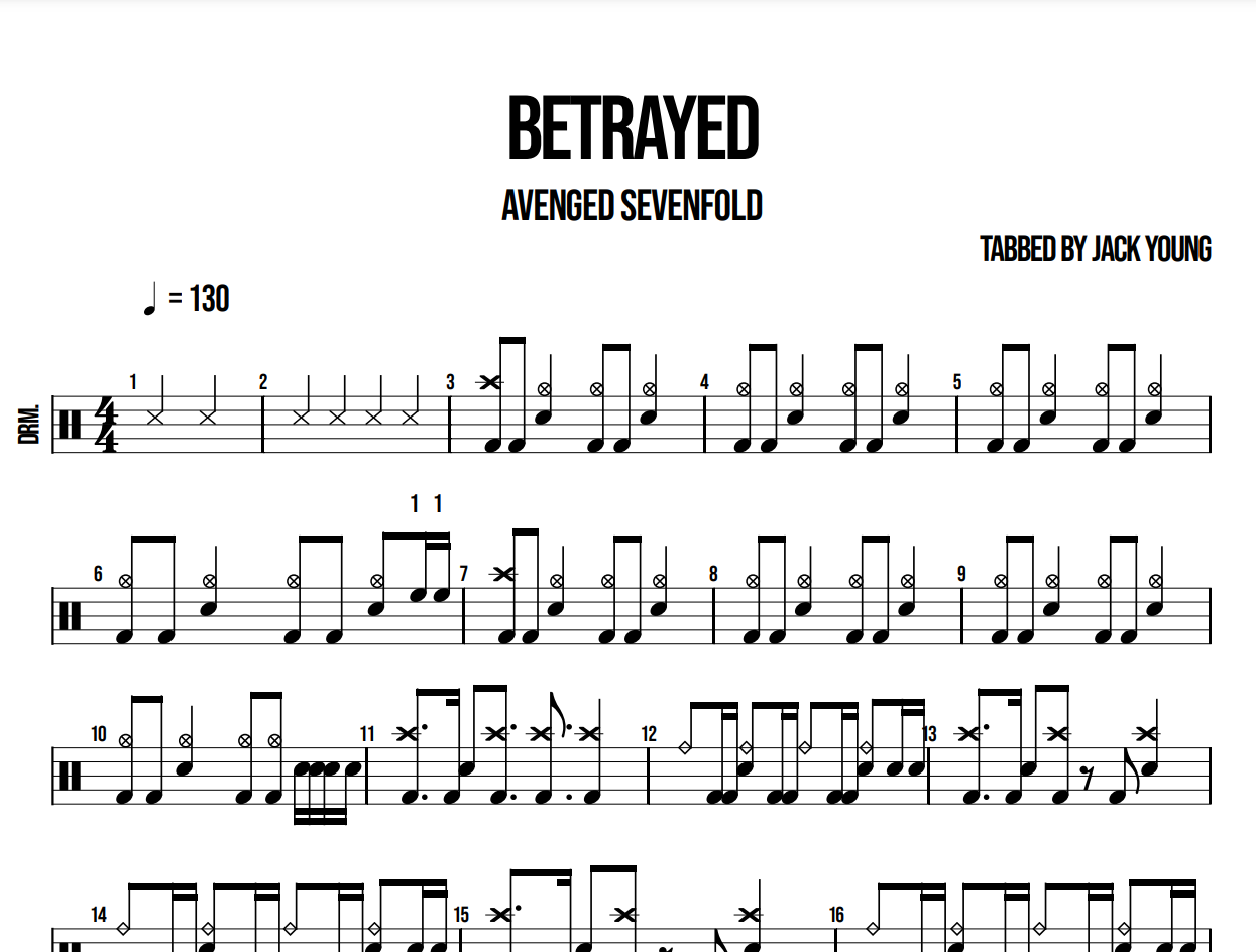 Betrayed - Avenged Sevenfold