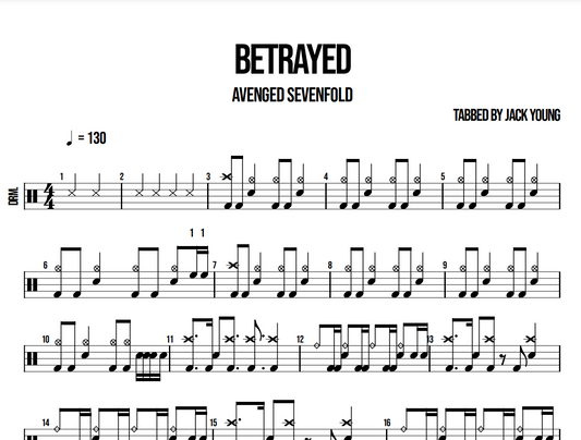 Betrayed - Avenged Sevenfold