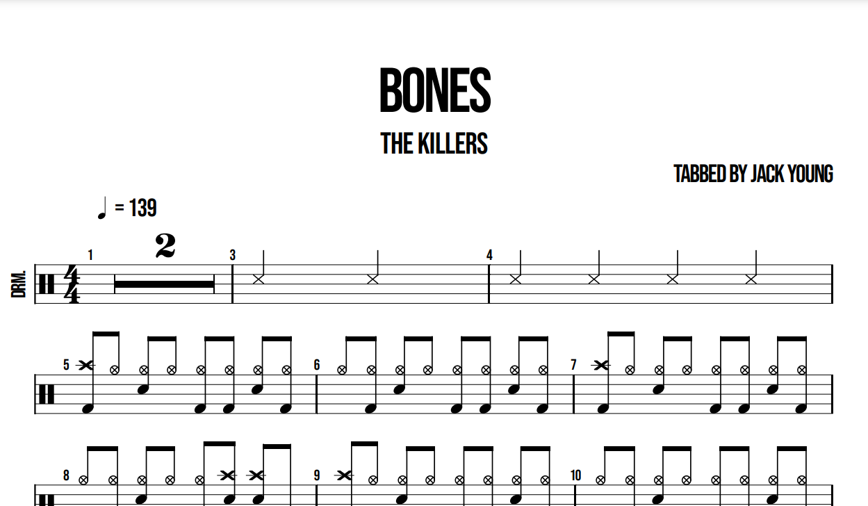 Bones - The Killers