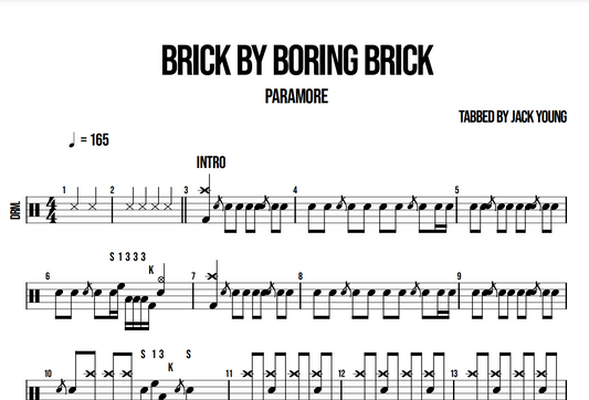 Brick By Boring Brick - Paramore