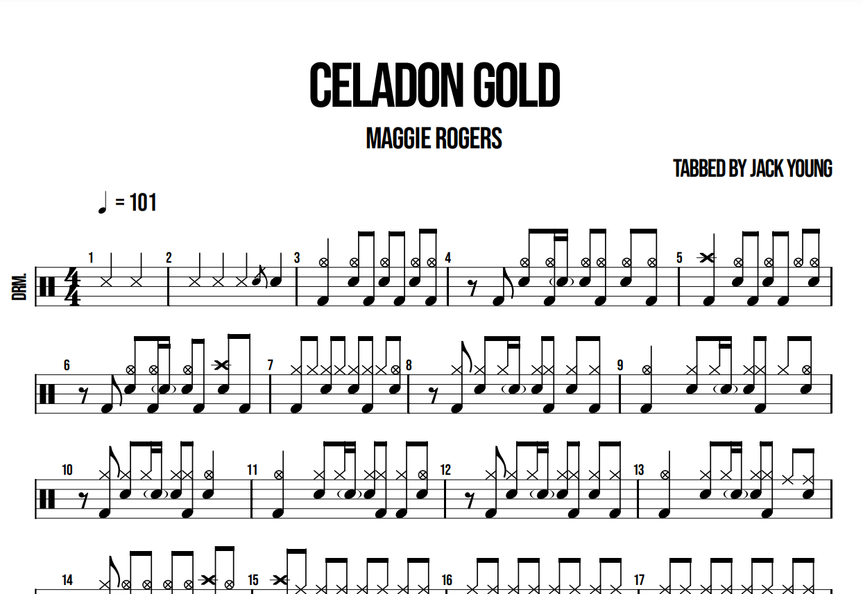 Celadon Gold - Maggie Rogers