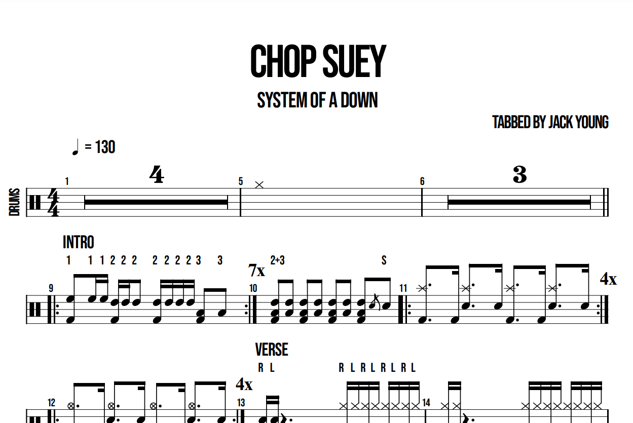 Chop Suey - System Of A Down