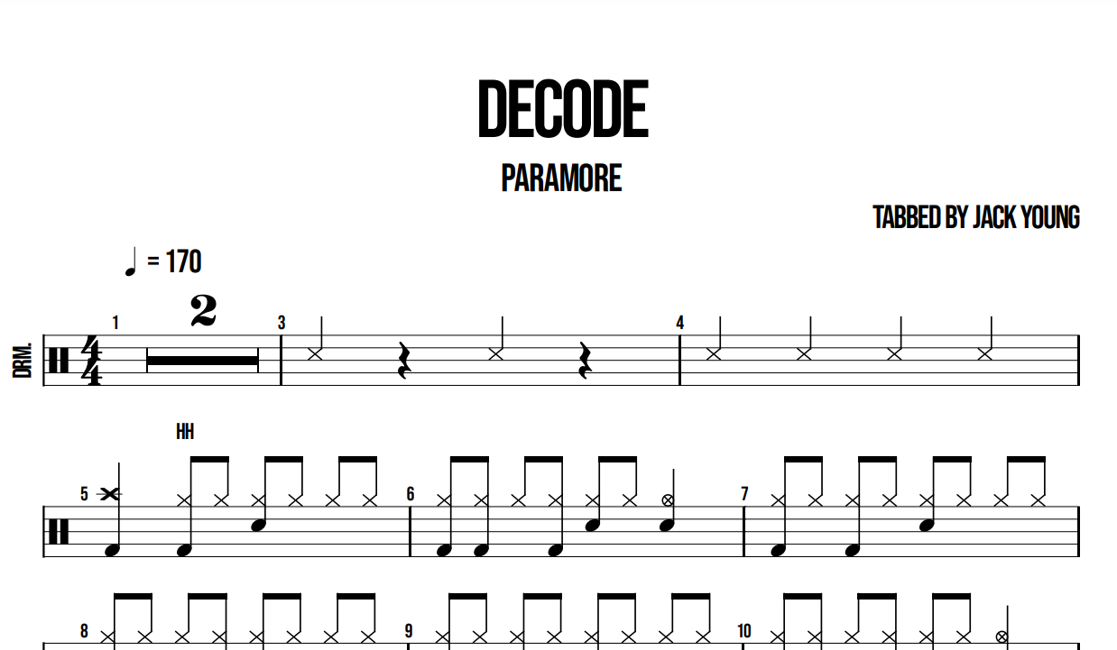 Decode - Paramore