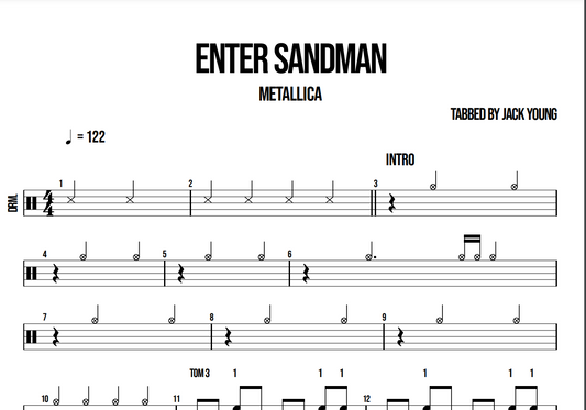 Enter Sandman - Metallica