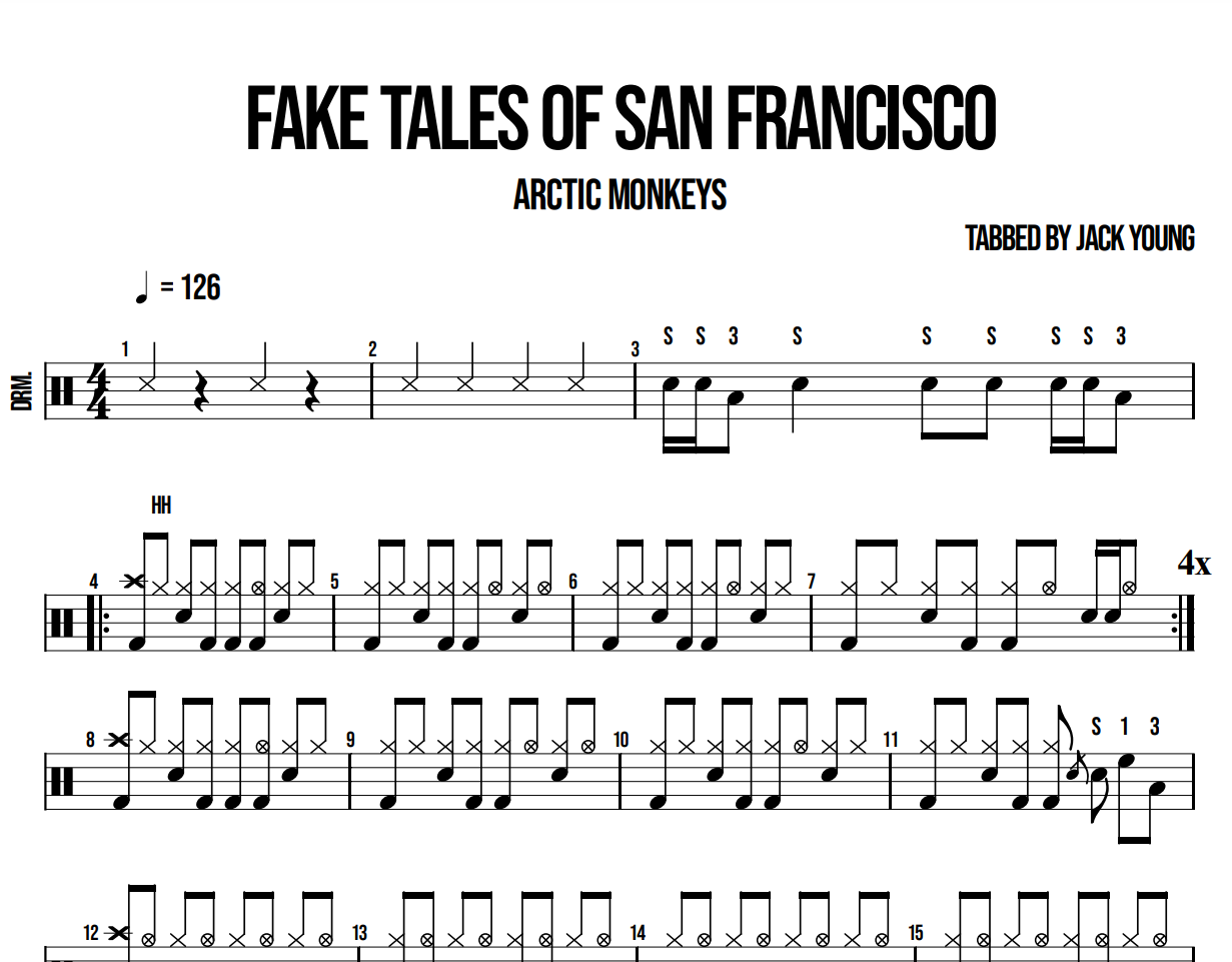 Fake Tales Of San Francisco - Arctic Monkeys