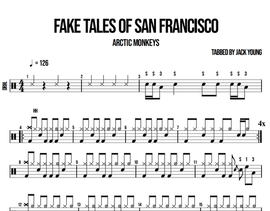 Fake Tales Of San Francisco - Arctic Monkeys