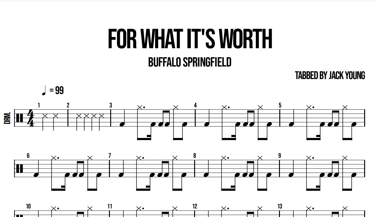 For What It's Worth - Buffalo Springfield