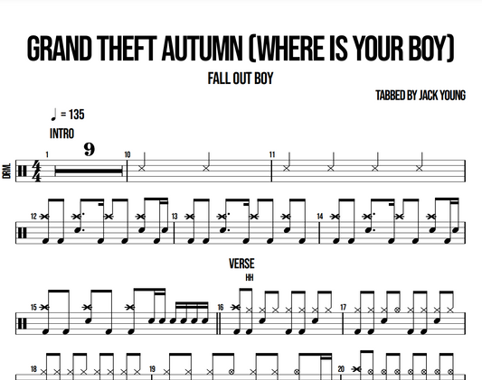 Grand Theft Autumn (Where Is Your Boy) - Fall Out Boy