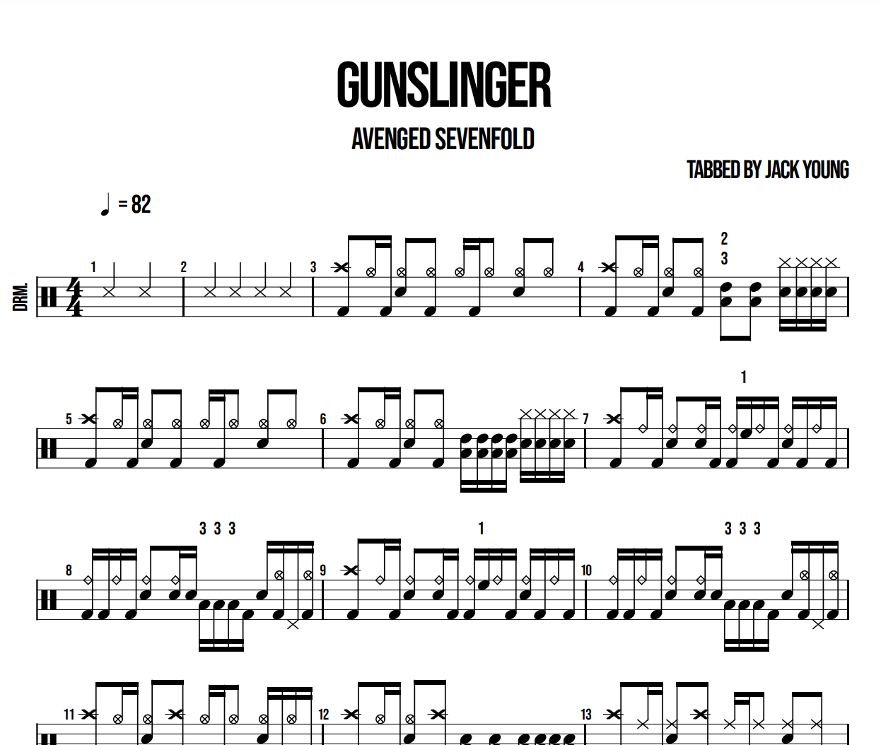 Gunslinger - Avenged Sevenfold