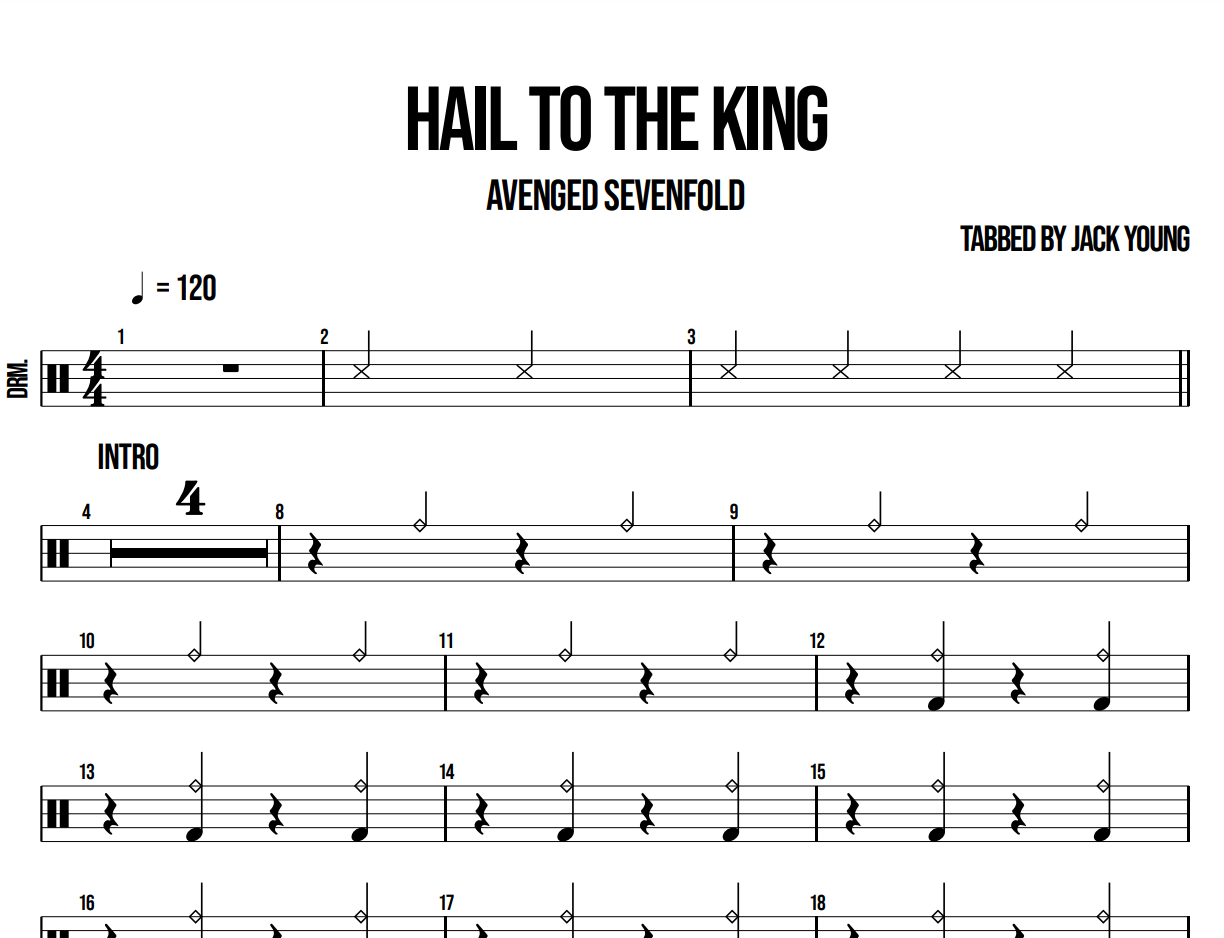 Hail To The King - Avenged Sevenfold