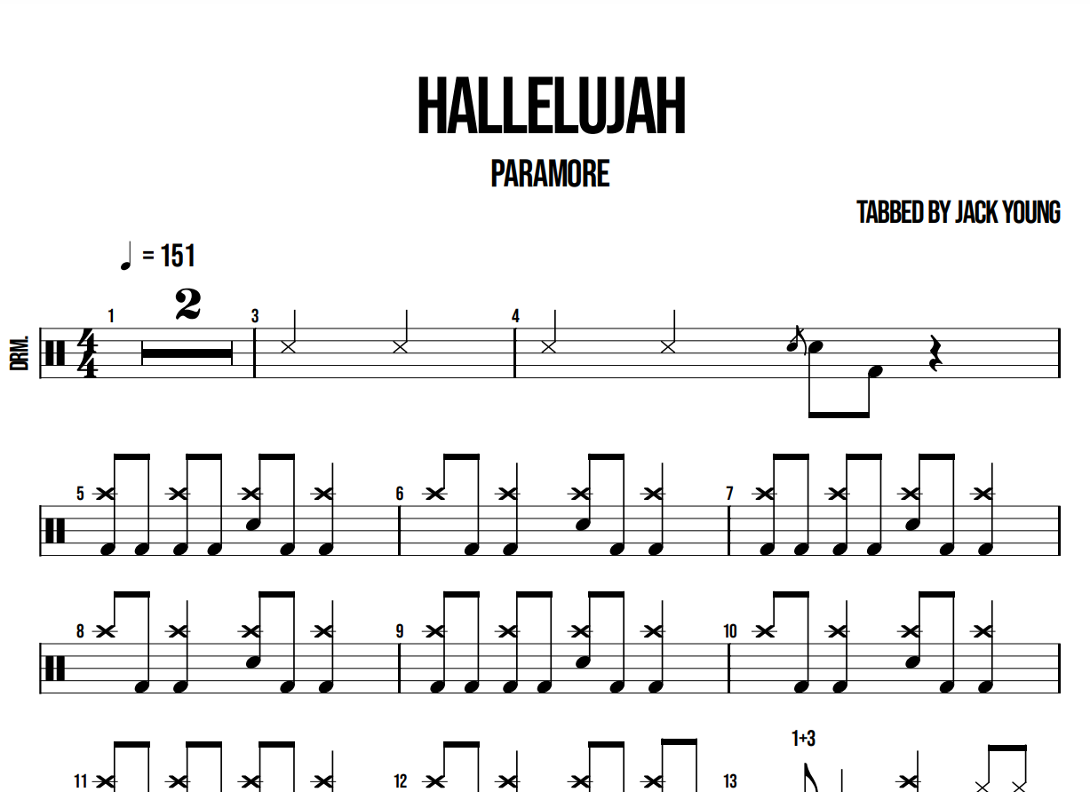 Hallelujah - Paramore