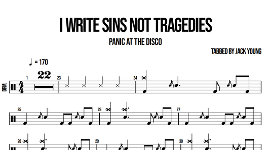 I Write Sins Not Tragedies - Panic At The Disco