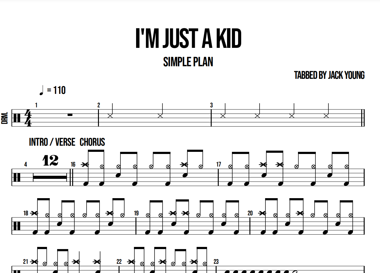 I'm Just A Kid - Simple Plan