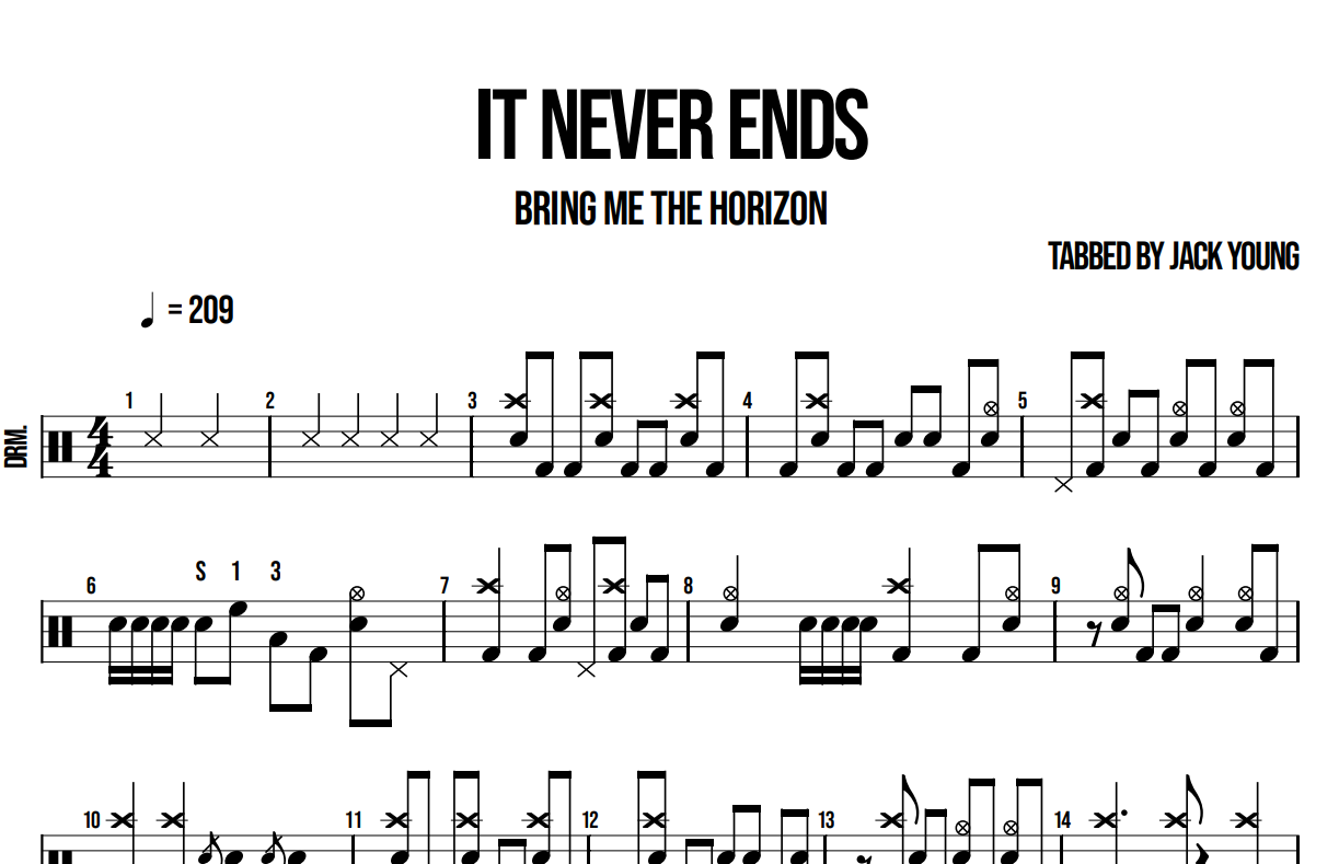 It Never Ends - Bring Me The Horizon