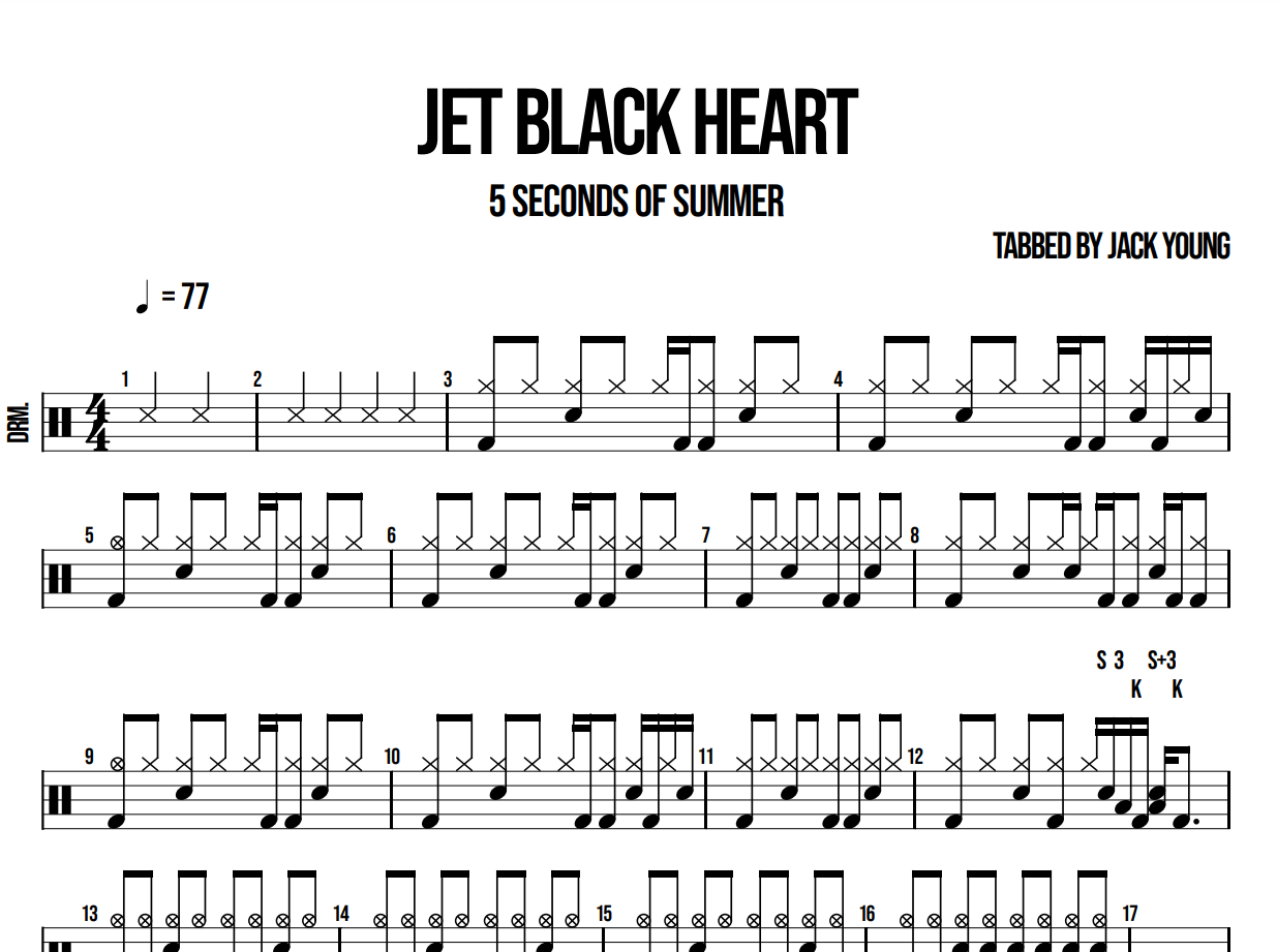 Jet Black Heart - 5 Seconds Of Summer