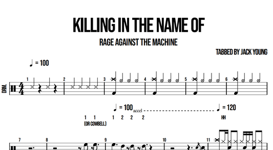 Killing In The Name Of - Rage Against The Machine