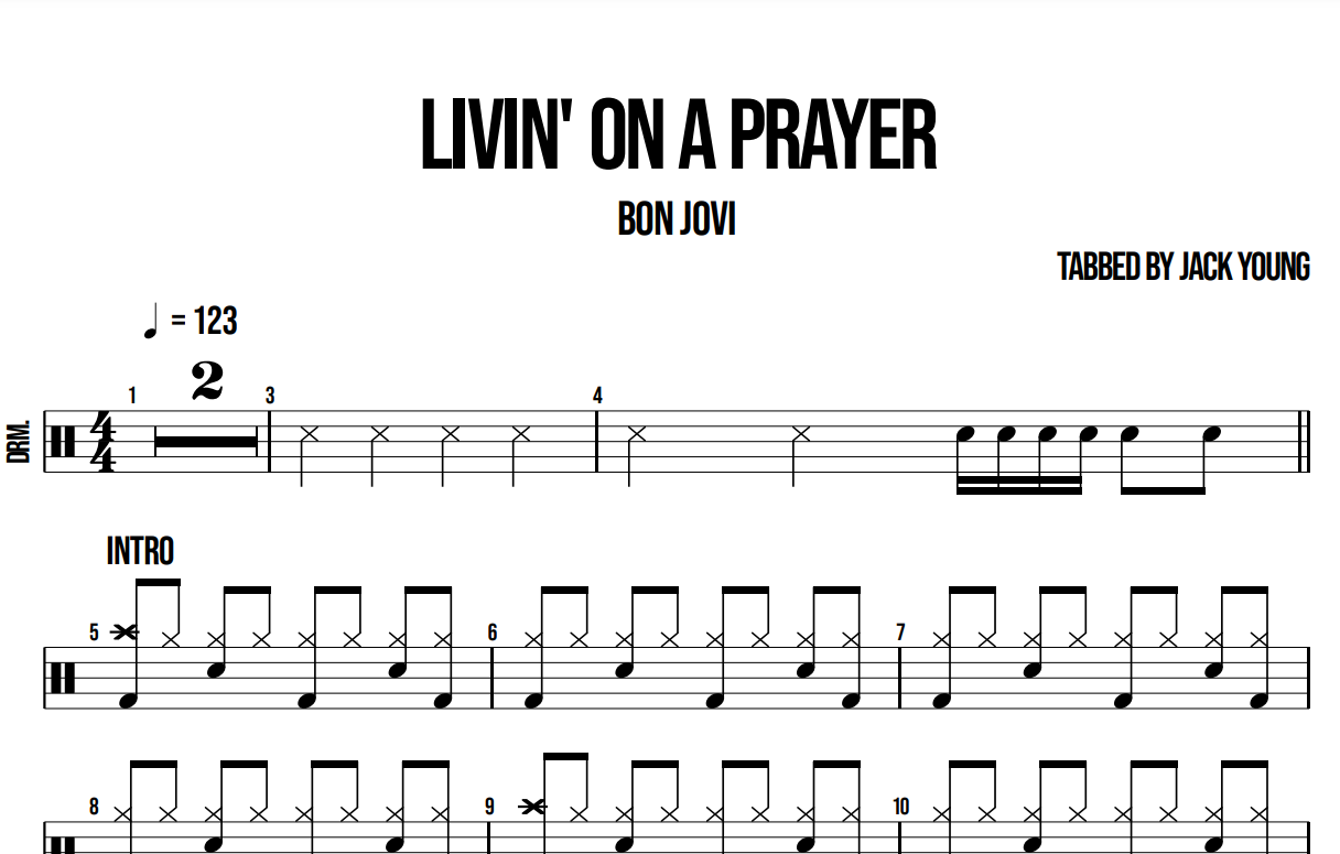 Livin On A Prayer - Bon Jovi