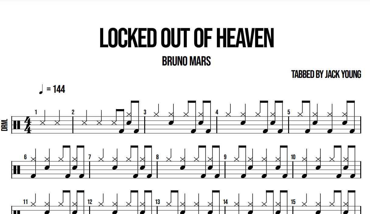Locked Out Of Heaven - Bruno Mars