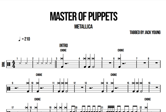 Master Of Puppets - Metallica