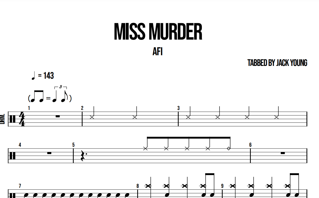 Miss Murder - AFI