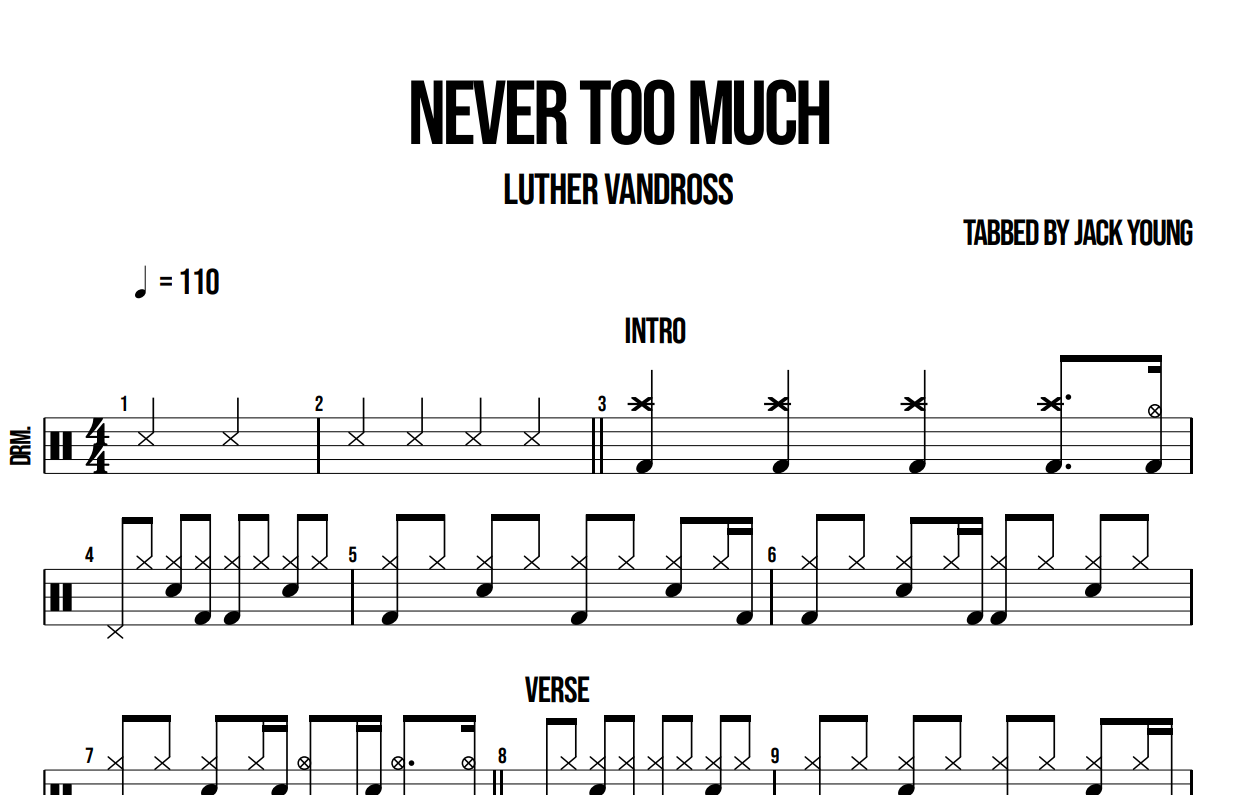 Never Too Much - Luther Vandross