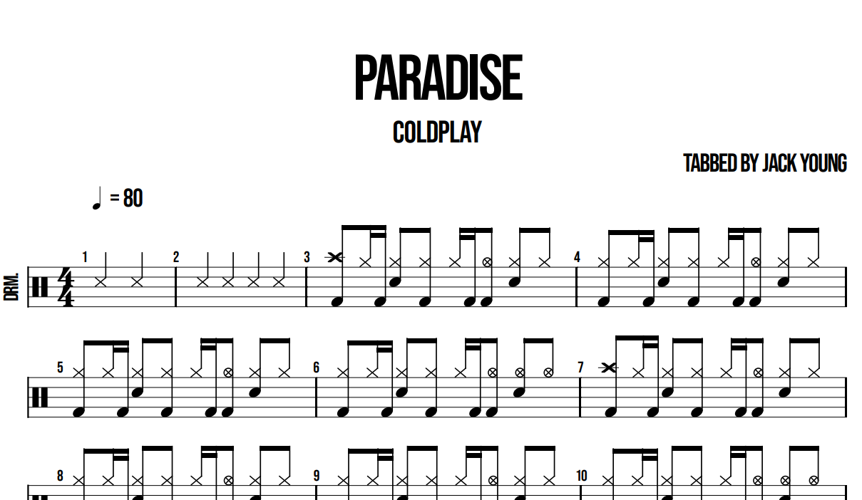 Paradise - Coldplay