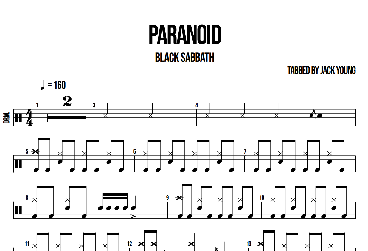 Paranoid - Black Sabbath